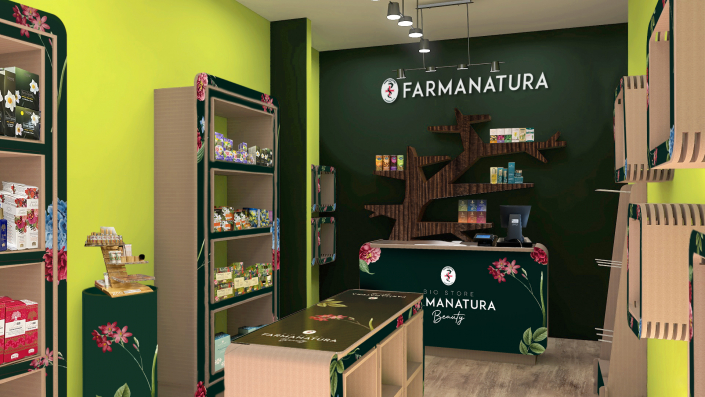 Farmanatura Roma interno1 Frinchising Bio Beauty Farmanatura